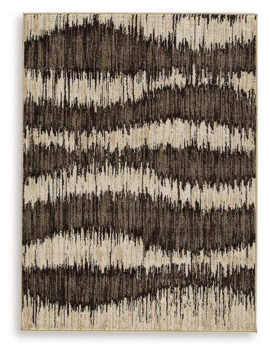 Keradon - Cream / Brown - Medium Rug
