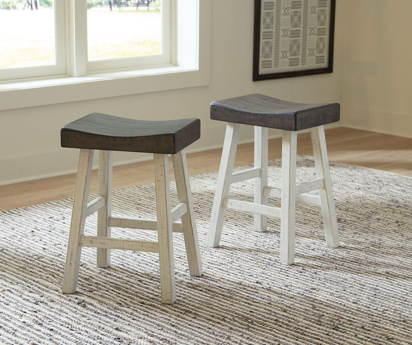Glosco - White - Stool (Set of 2)