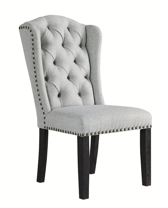 Jeanette - Linen - Dining Uph Side Chair (Set of 2)