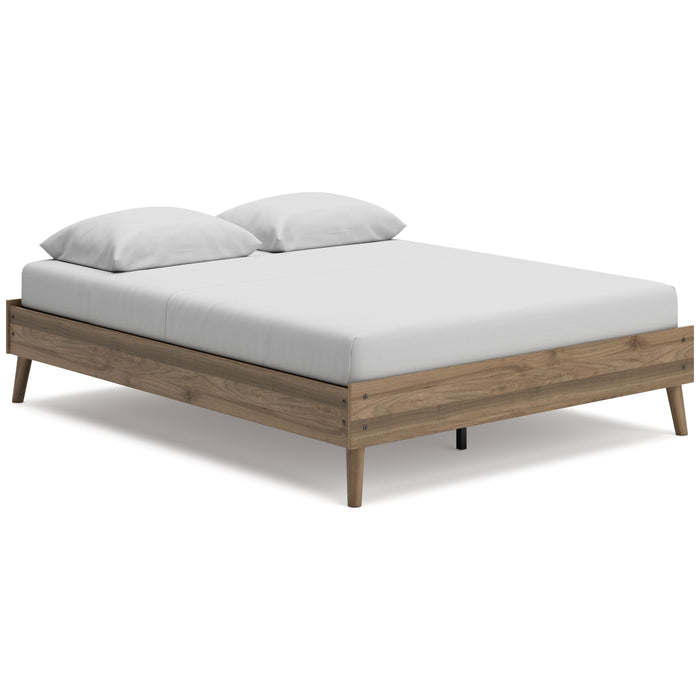Aprilyn - Light Brown - Queen Platform Bed