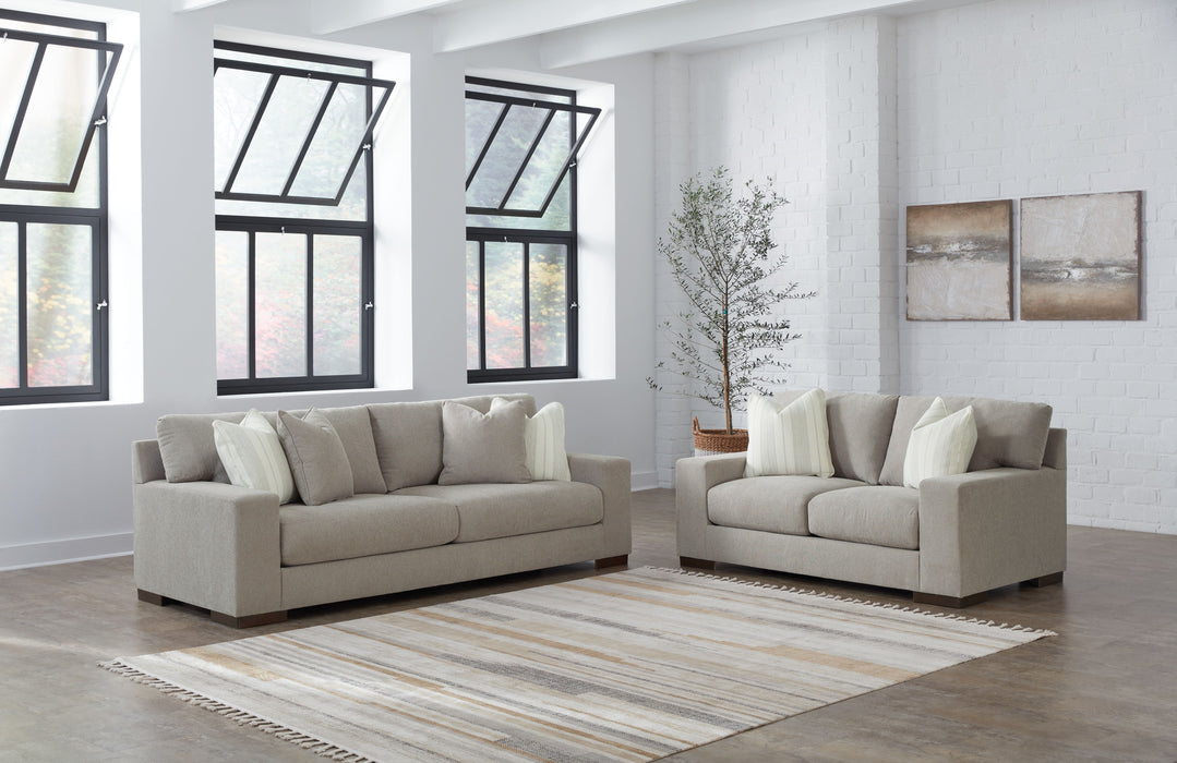 Maggie - 2 Pc. - Sofa, Loveseat - Flax