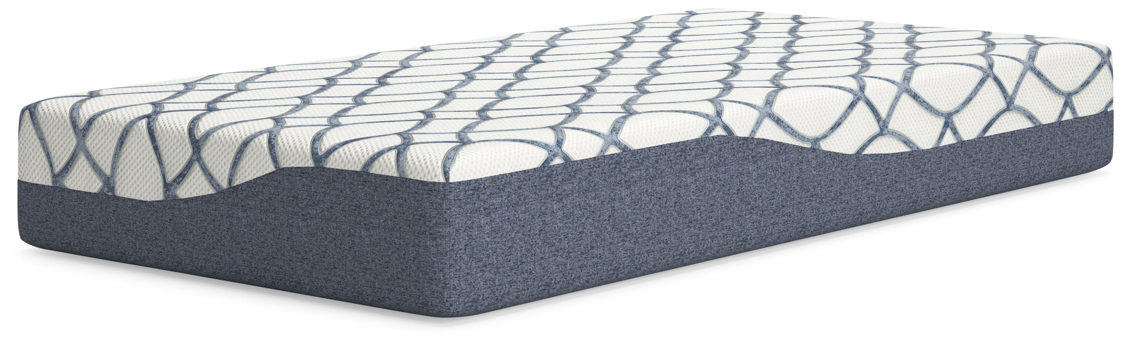 10 Inch Chime Elite 2.0 - Twin Mattress - White / Blue