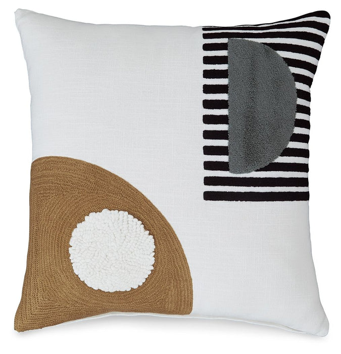 Longsum - Pillow - Black / White / Honey