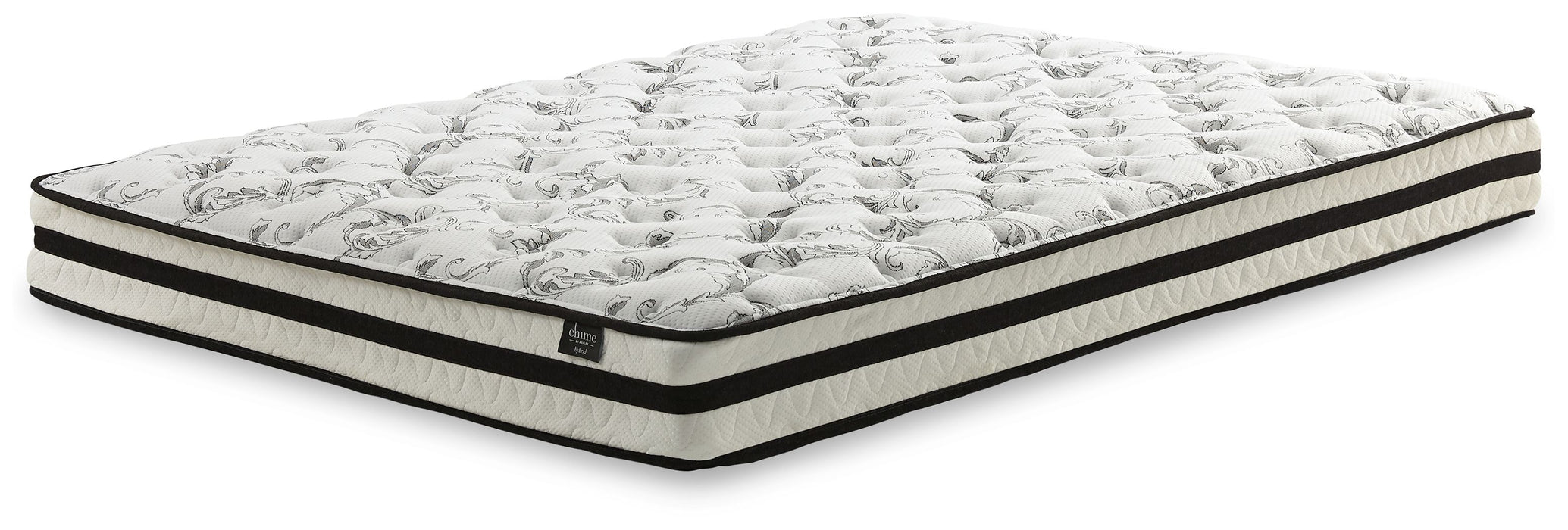 8 Inch Chime Innerspring - 8" Firm Queen Mattress - White