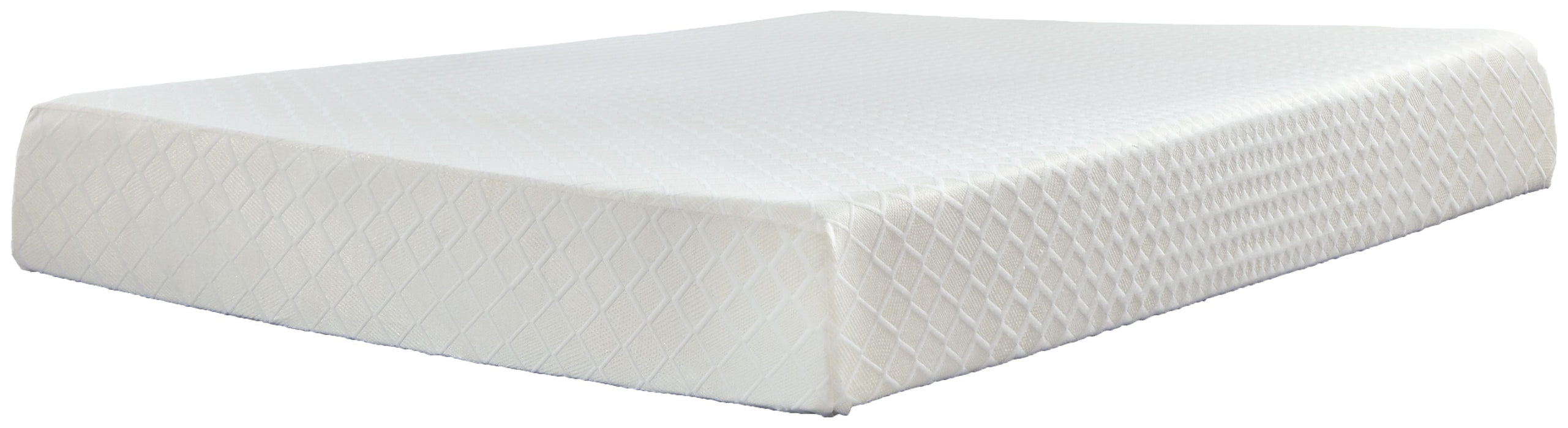 10 Inch Chime Memory Foam - Queen Mattress - Inner Spring - White