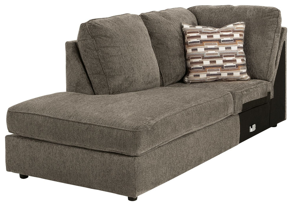 O'Phannon - LAF Corner Chaise - Putty