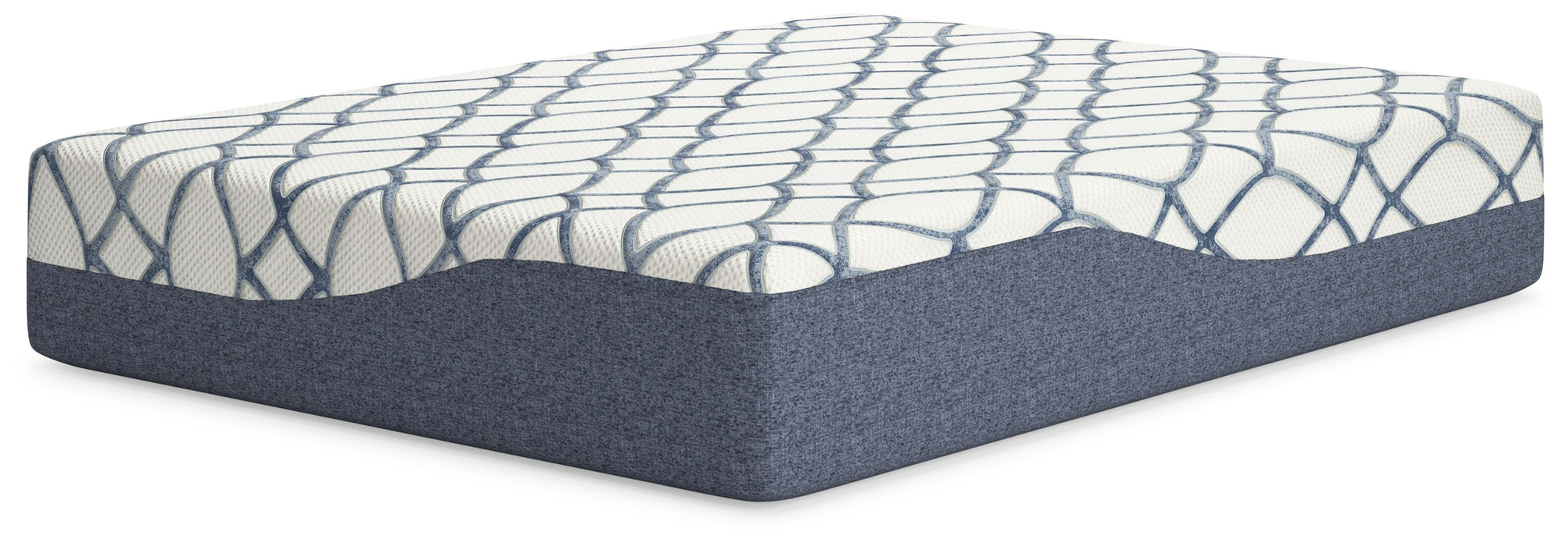 14 Inch Chime Elite 2.0 - Queen Mattress - White / Blue