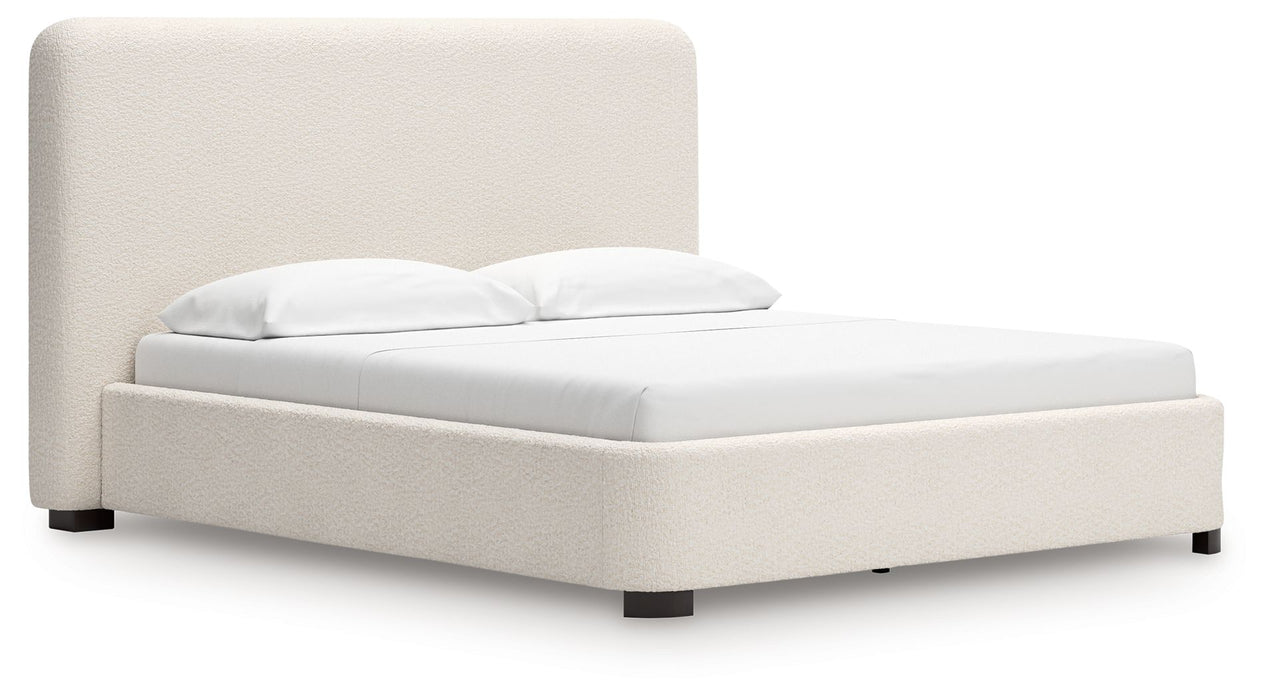 Brintstreet - California King Upholstered Bed - Beige
