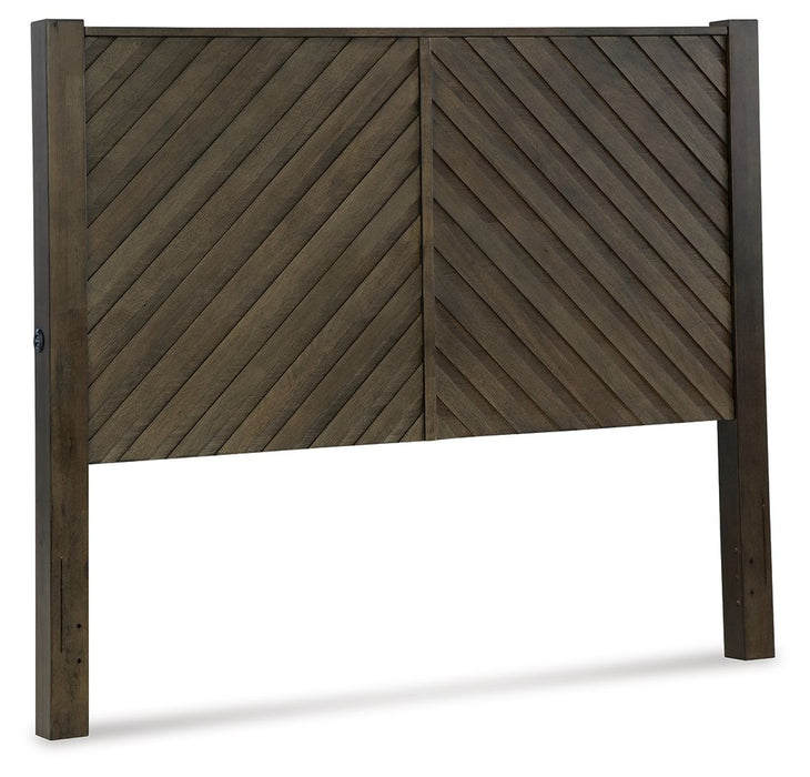 Arkenton - Queen Panel Headboard - Grayish Brown