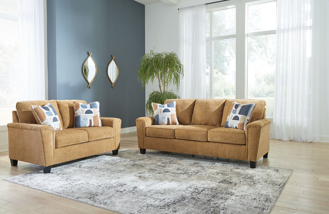 Erinslane - 2 Pc. - Sofa, Loveseat - Honey