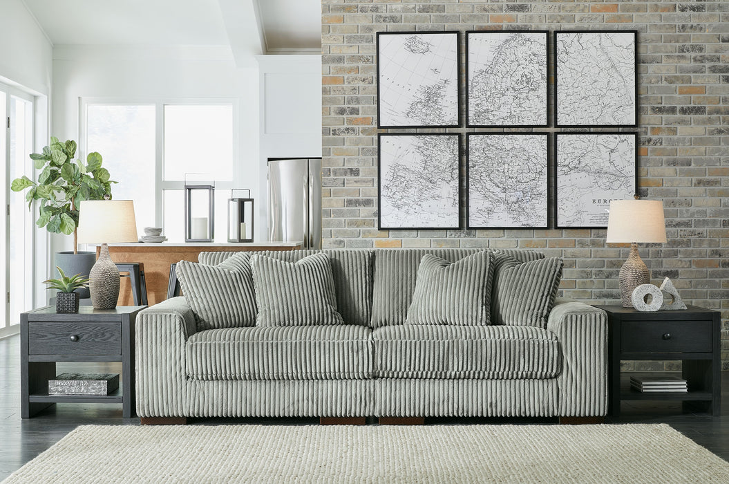 Lindyn - Sectional Sofa 2 Pc - Fog