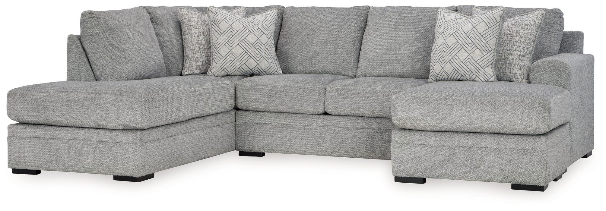 Casselbury - Cement - 2-Piece Sectional With Laf Corner Chaise