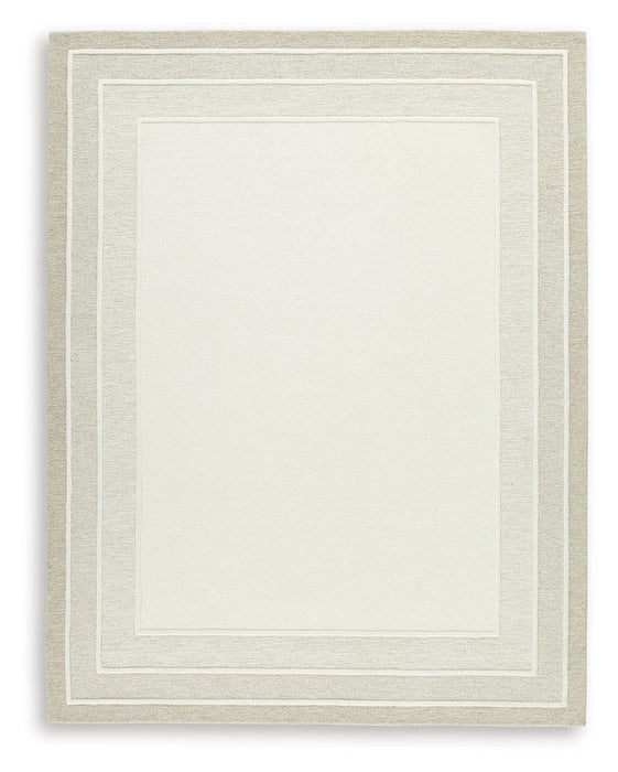 TeeLGan - 8' x 10' Rug - Ivory / Tan