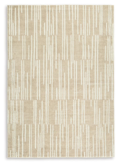Ardenville - 5' x 7' Rug - Tan / Cream