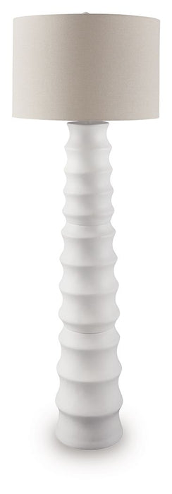 Veraleigh - Poly Floor Lamp - White