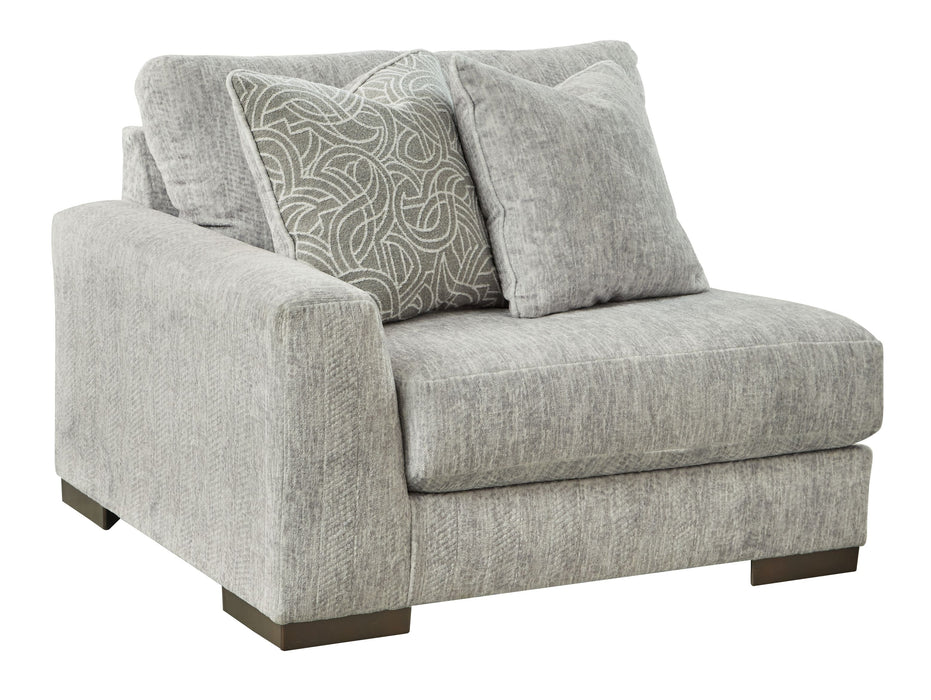Regent Park - LAF Corner Chair - Pewter