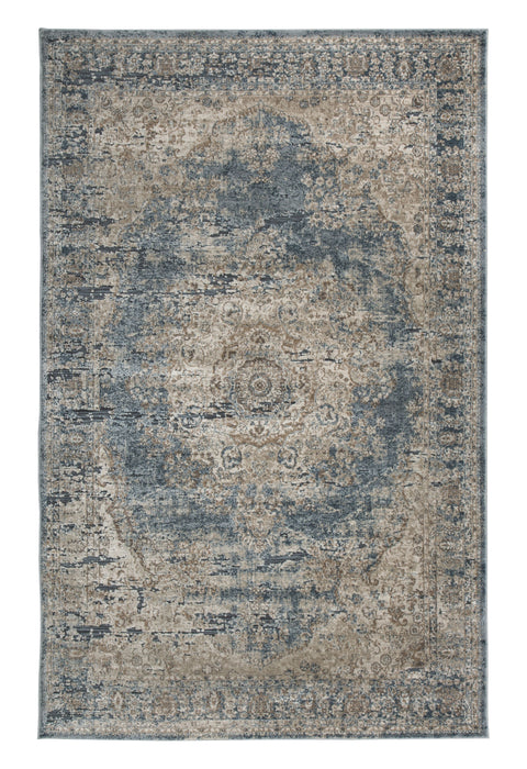 South - 8' x 10' Rug - Blue / Beige