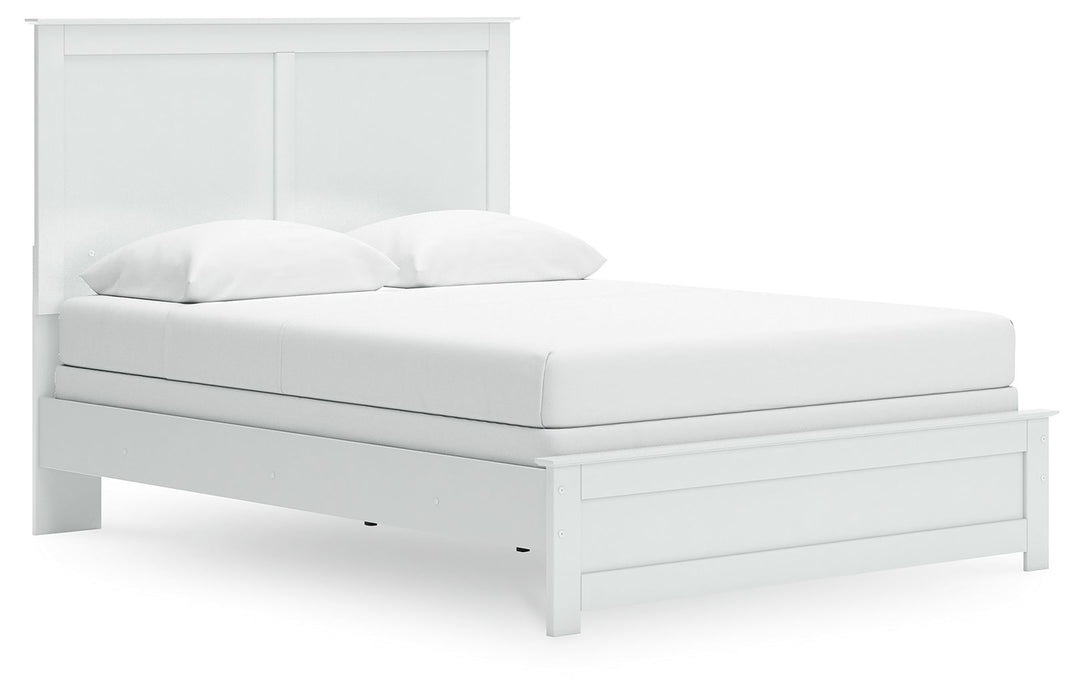 Bostwick Shoals - Queen Panel Bed With Framed Footboard - White
