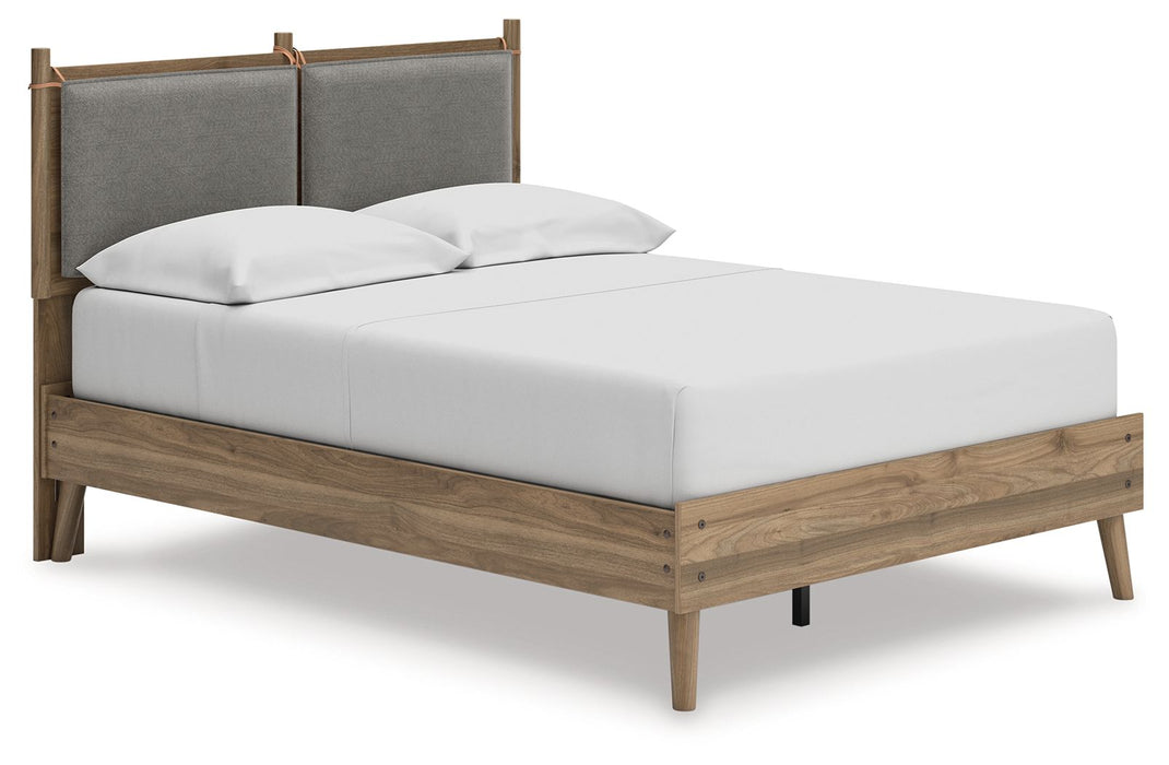 Aprilyn - Light Brown - Full Panel Bed