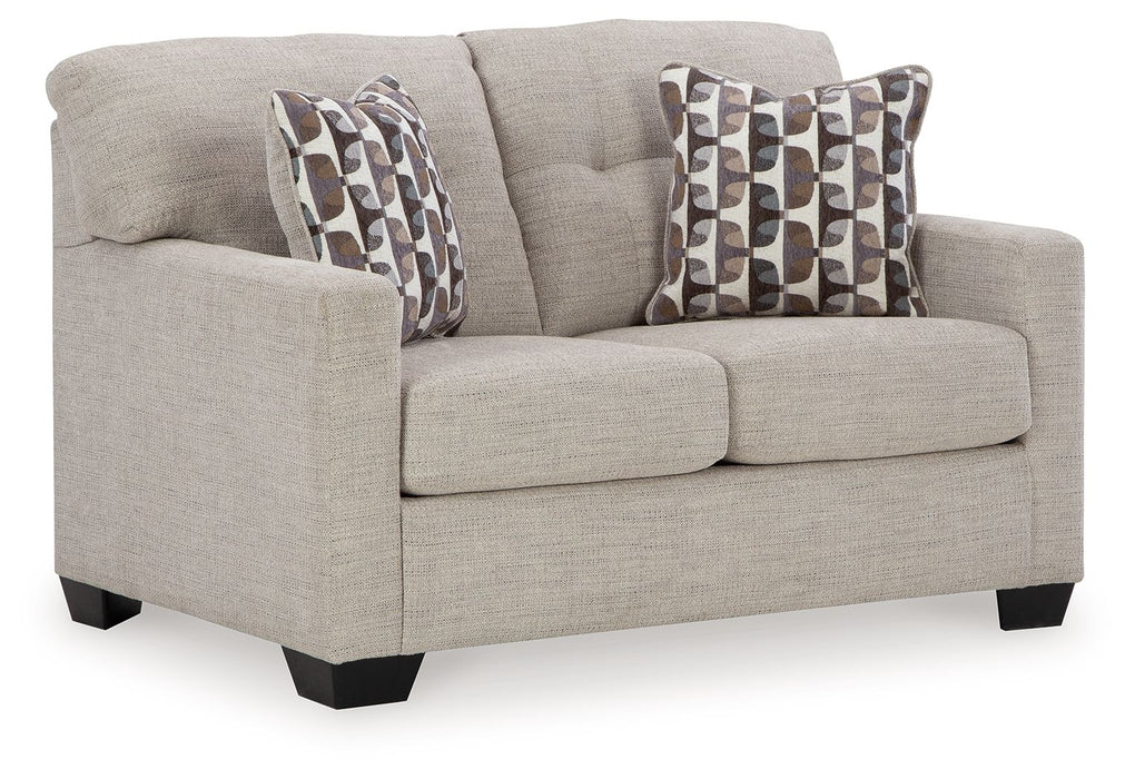 Mahoney - Loveseat - Pebble