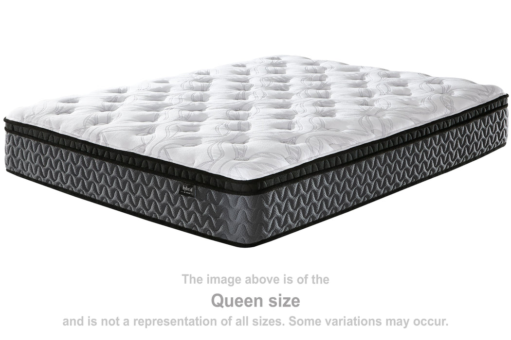 12 Inch Pocketed Hybrid - Full Mattress - White