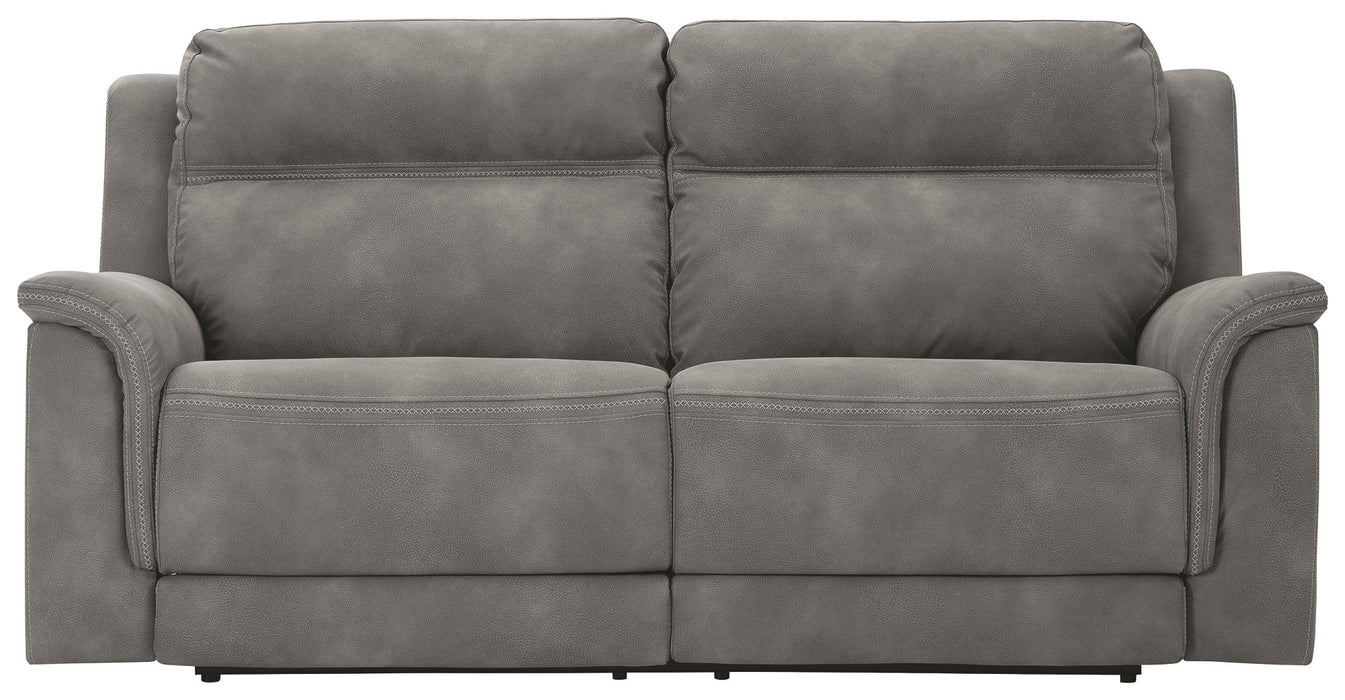 Next-Gen DuraPella - 2 Seat PWR REC Sofa ADJ HDREST - Slate