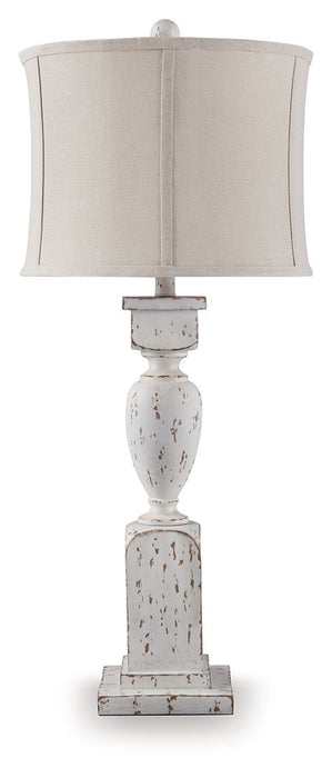 Madsbrook - Poly Table Lamp - Antique White