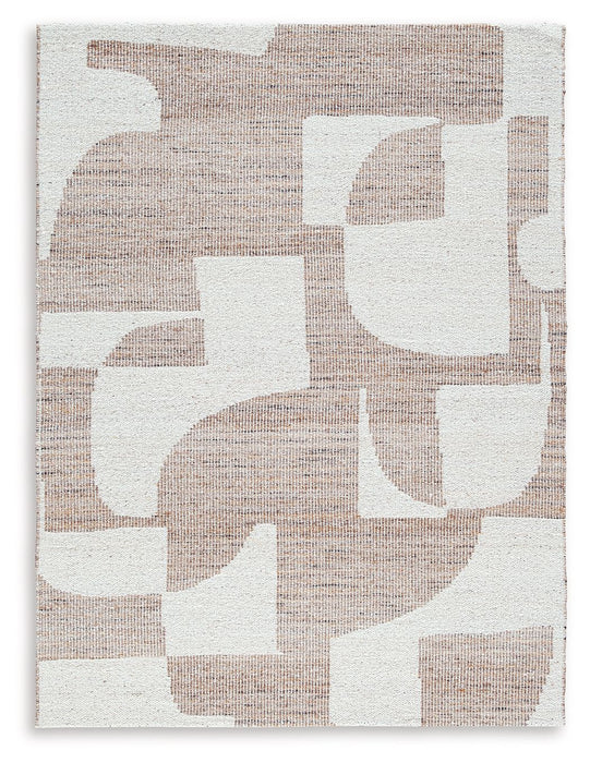 Brynnfield - 5' x 7' Rug - Beige / Brown