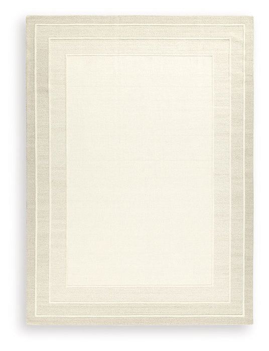 TeeLGan - 10' x 14' Rug - Ivory / Tan