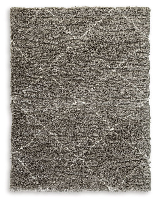 Wrenlow - 5' x 7' Rug - Gray / Cream