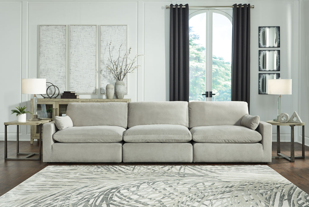 Sophie - Gray - Sofa 3 Pc Sectional