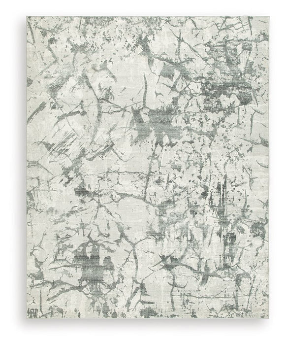 Tobinbury - 8' x 10' Washable Rug - Gray