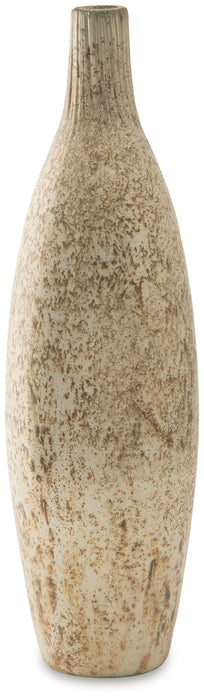 Plawite - Vase - 17" - Antique Silver Finish