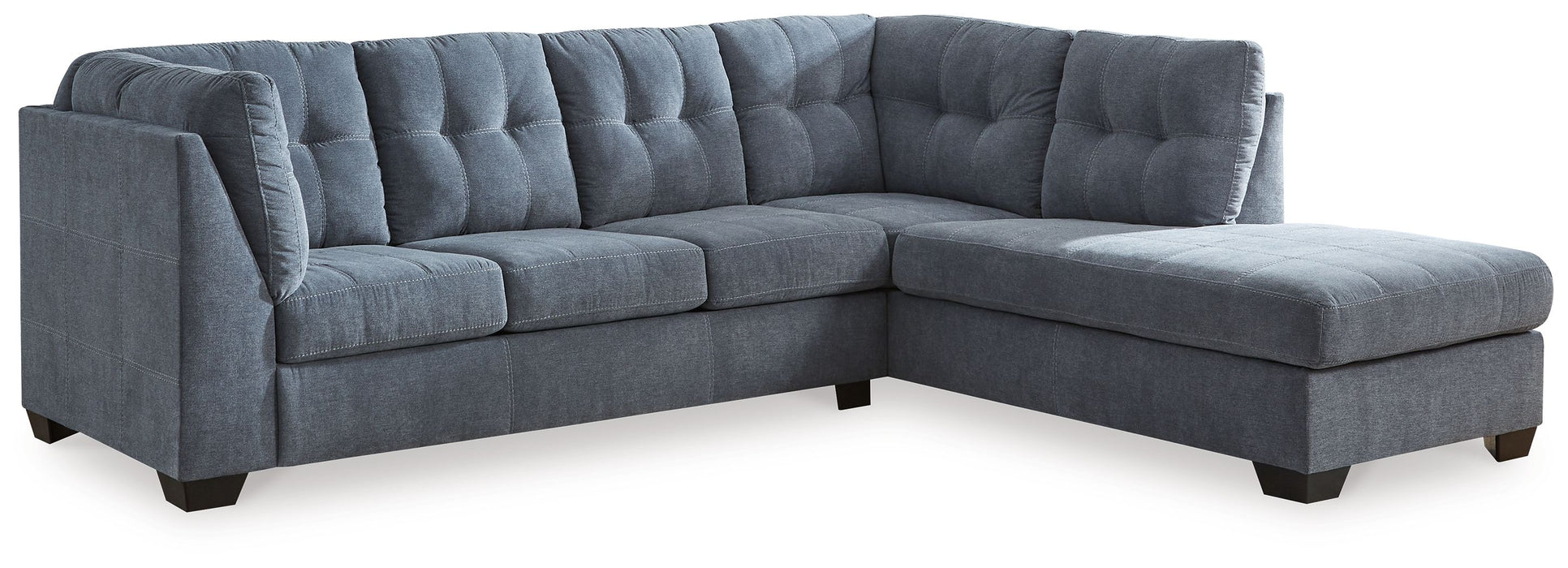 Marleton - Denim - 2-Piece Sectional With Raf Corner Chaise