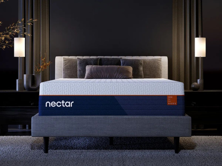 Nectar Ultra Hybrid - Queen Mattress - Fabric - White