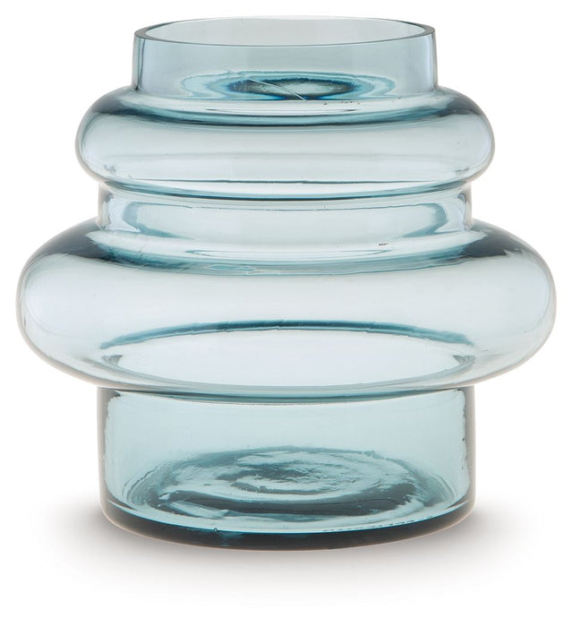 Vallmen - 7" Vase - Blue