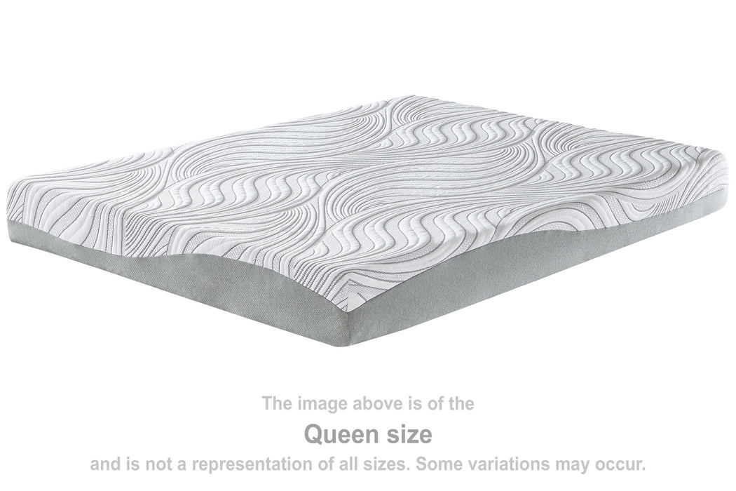 8 Inch Memory Foam - Twin Mattress - White