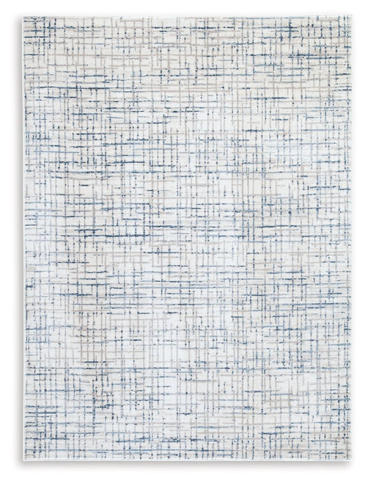 Beckfille - 8' x 10' Rug - Blue / Gray / Cream