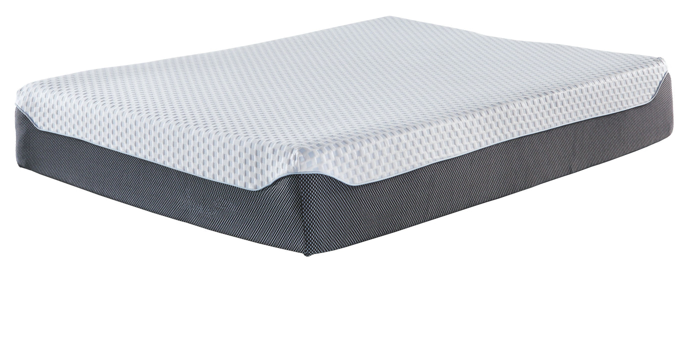 12 Inch Chime Elite - White / Gray - Plush King Mattress