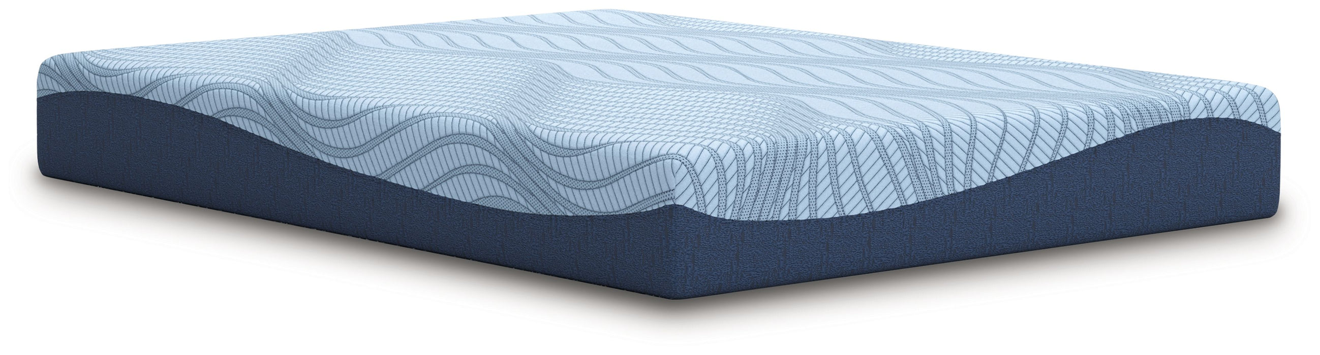 Peak 2.0 10 Memory Foam - Twin Mattress - White
