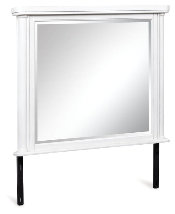 Rowlenstown - Bedroom Mirror - Antique White