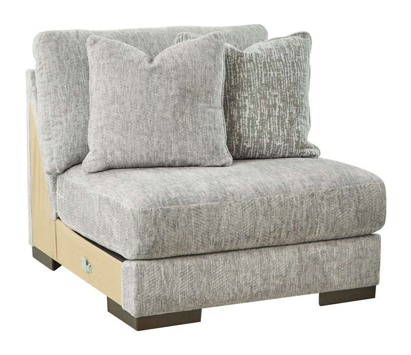 Regent Park - Armless Chair - Pewter