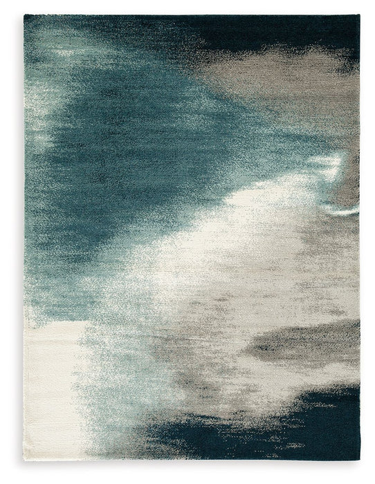 Brentward - 8' x 10' Rug - Blue / Gray / Ivory