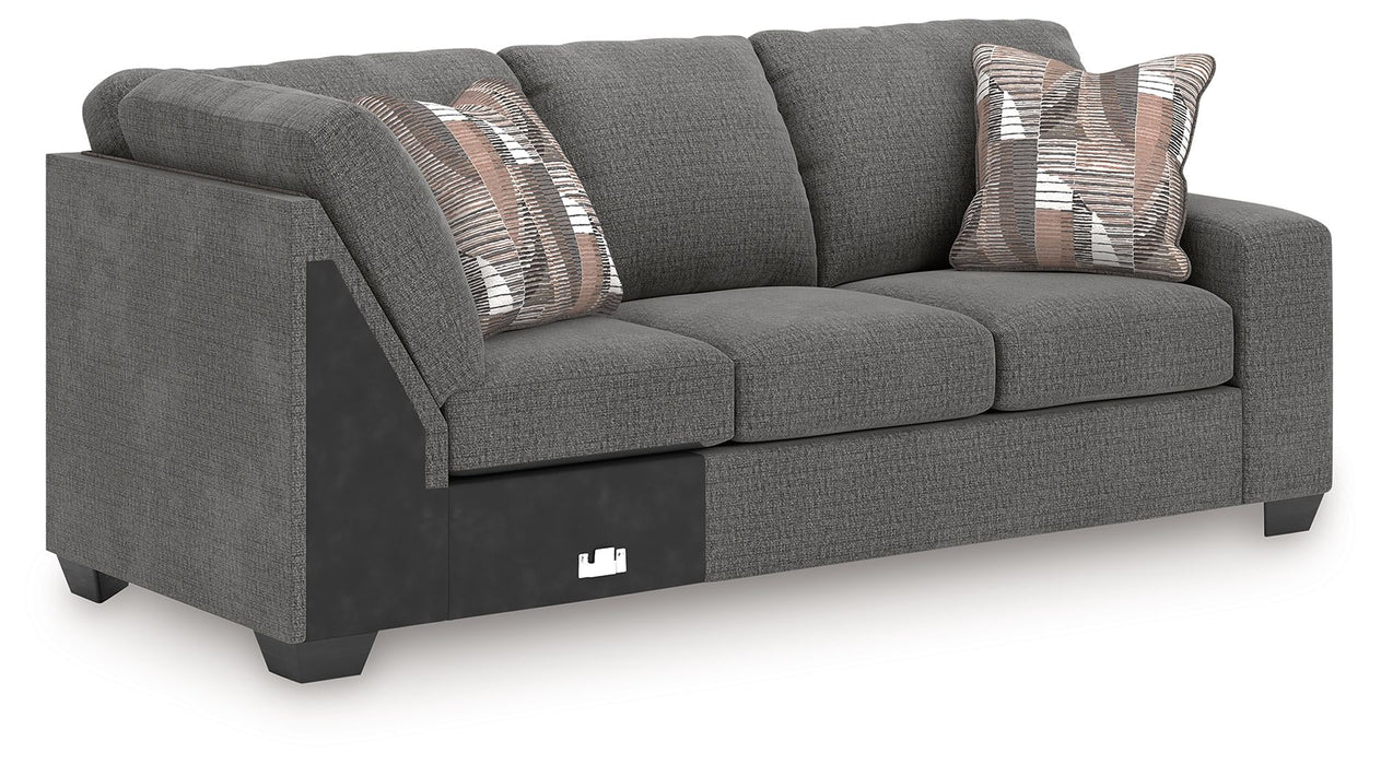 Clarington - RAF Sofa With Corner Wedge - Greystone
