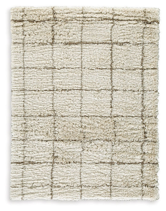 Wrenlow - 5' x 7' Rug - Cream / Brown