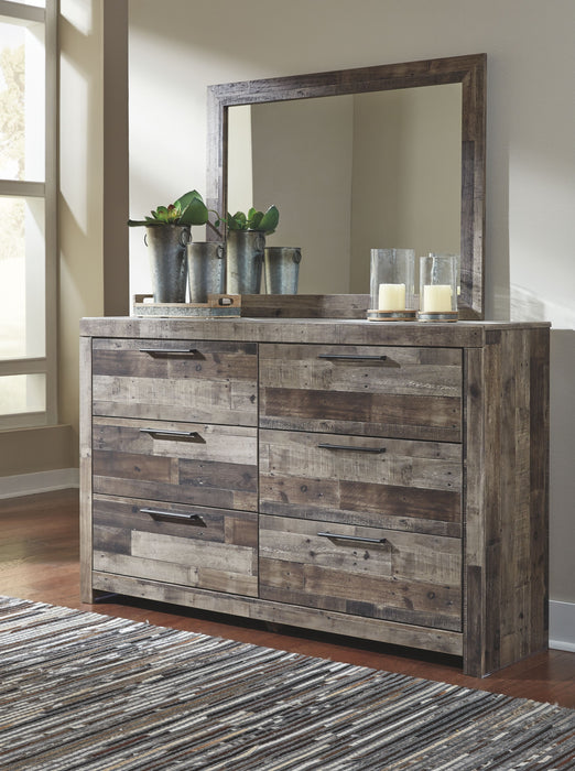 Derekson - Multi Gray - Dresser, Mirror
