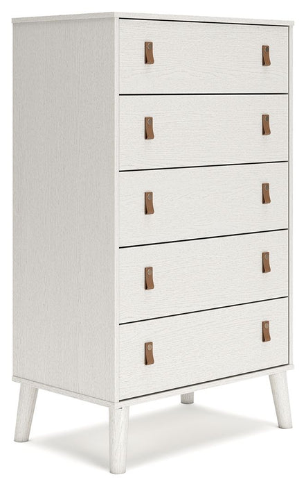Aprilyn - Five Drawer Chest - White