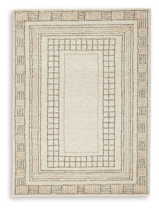Idaman - 5' x 7' Rug - Taupe / Brown