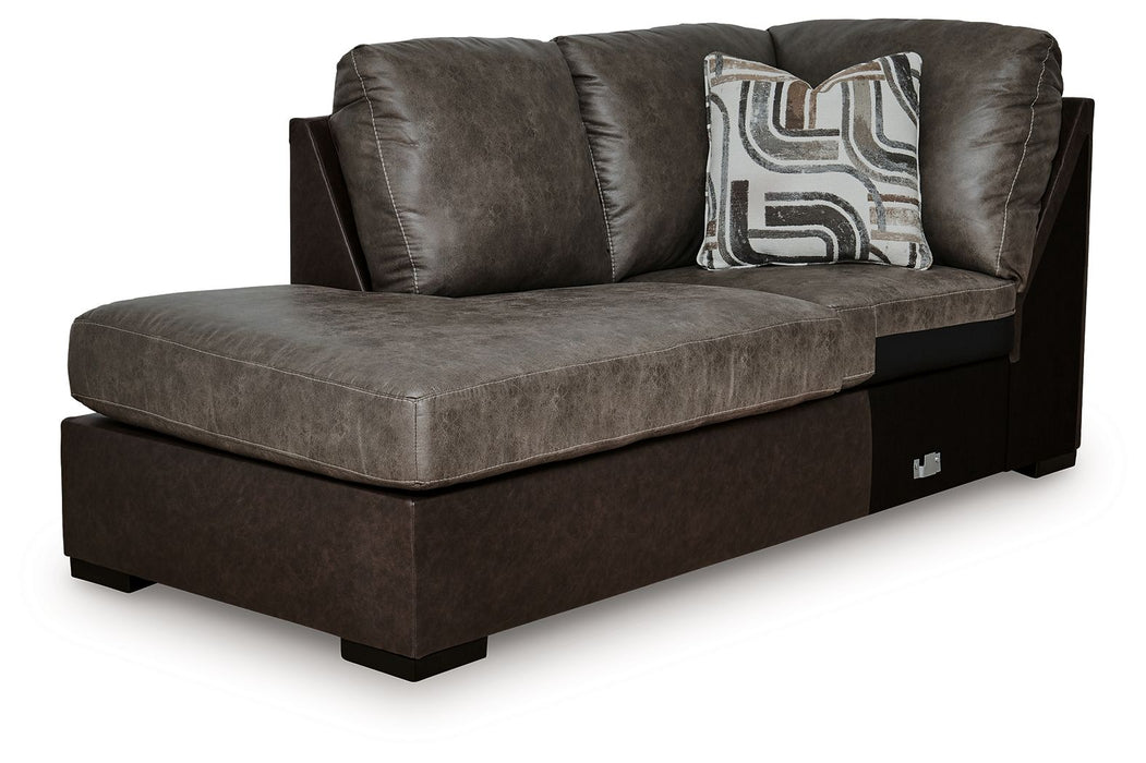 Castille Way - LAF Corner Chaise - Fossil