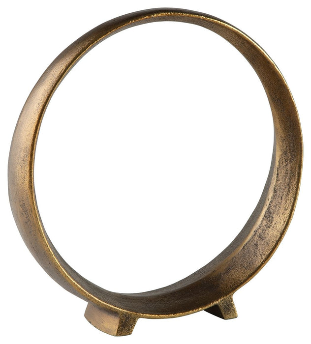 Ryandale - Sculpture 11.5" - Antique Brass Finish